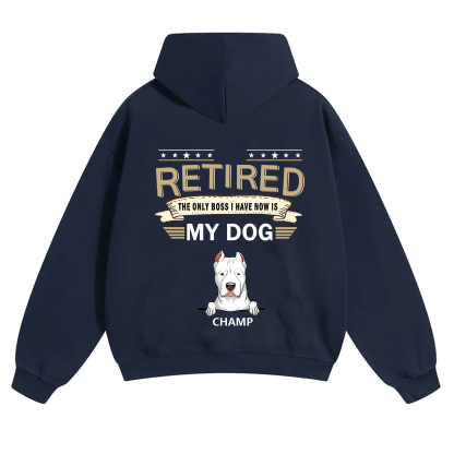 The Only Boss I Have - Personalized Custom Unisex Hoodie
