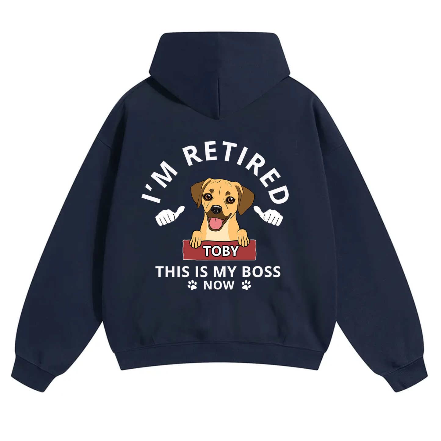 This Is My Boss - Personalized Custom Unisex Hoodie