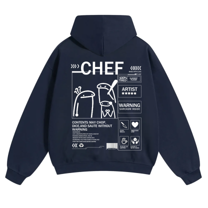 Chef Solid Color Unisex Hoodie