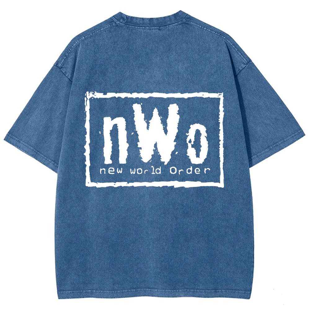 Wrestling Washed Nwo New World Order WWE T-Shirt