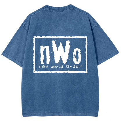 Wrestling Washed Nwo New World Order WWE T-Shirt
