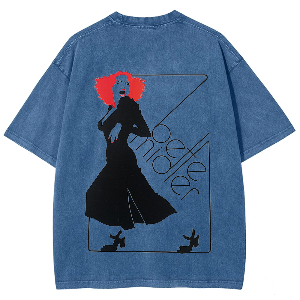 Bette Midler Singer Vintage Washed T-Shirt