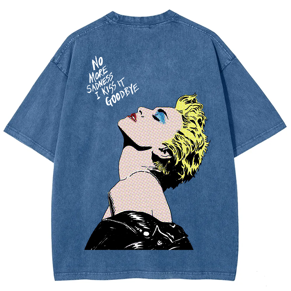 Listen to True Blue by Madonna Printed T-shirt