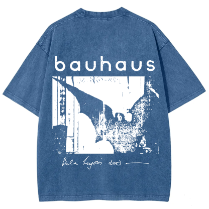 Unisex cotton Bauhaus Rock Band T-shirt