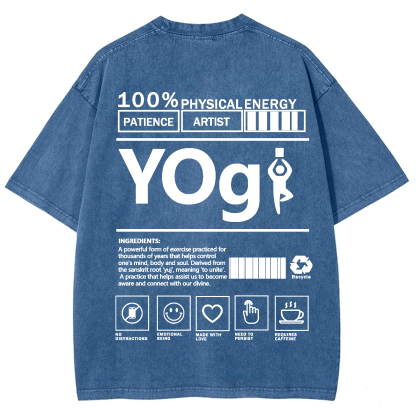 Yogi Solid Color Unisex T-shirt