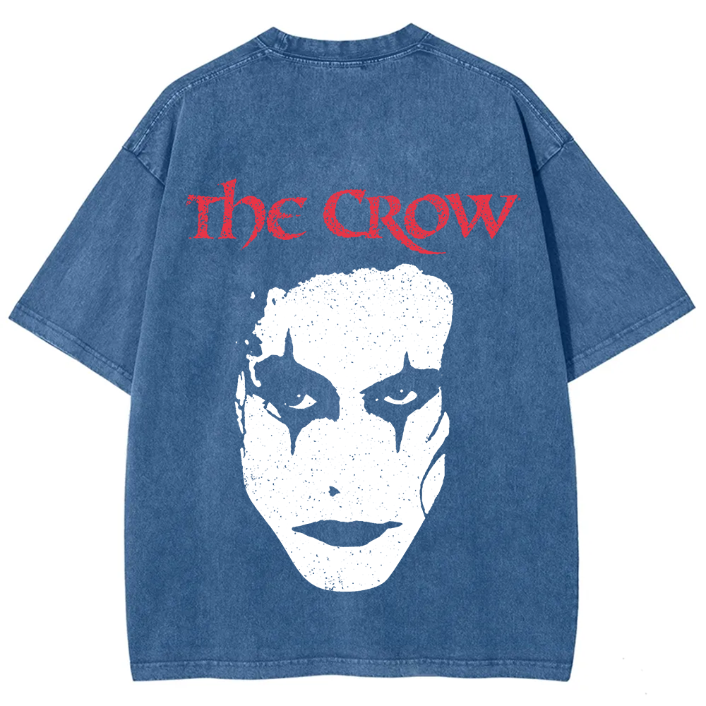 Unisex Vintage Washed The Crow T-Shirt