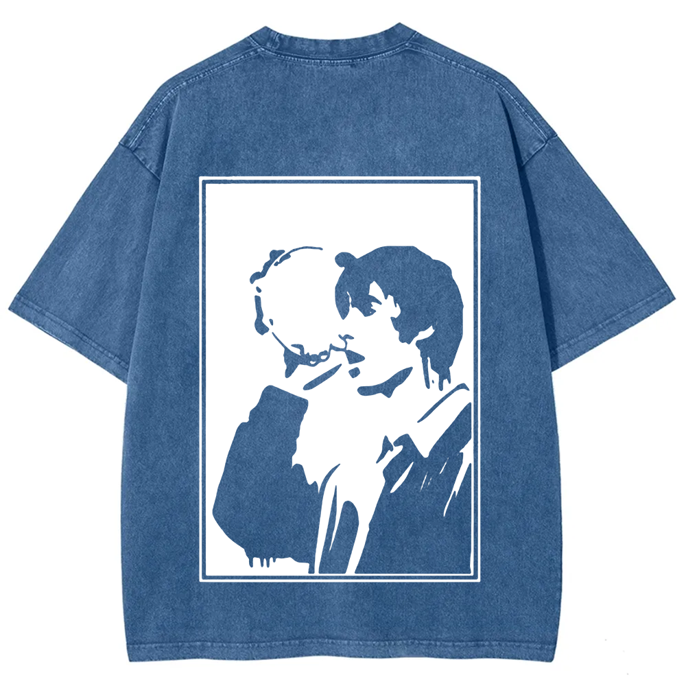 Oasis Band Vintage Washed T-Shirt