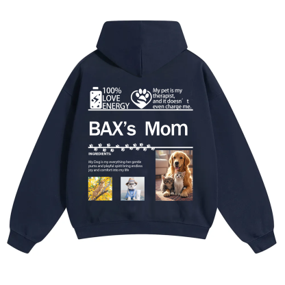Pet Photo Creative Customized Unisex Hoodie