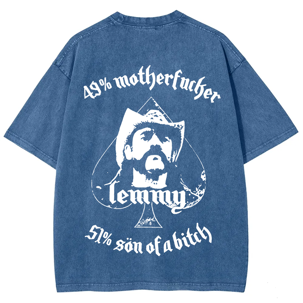  Motörhead Vintage Washed Lemmy Motorhead t-Shirt