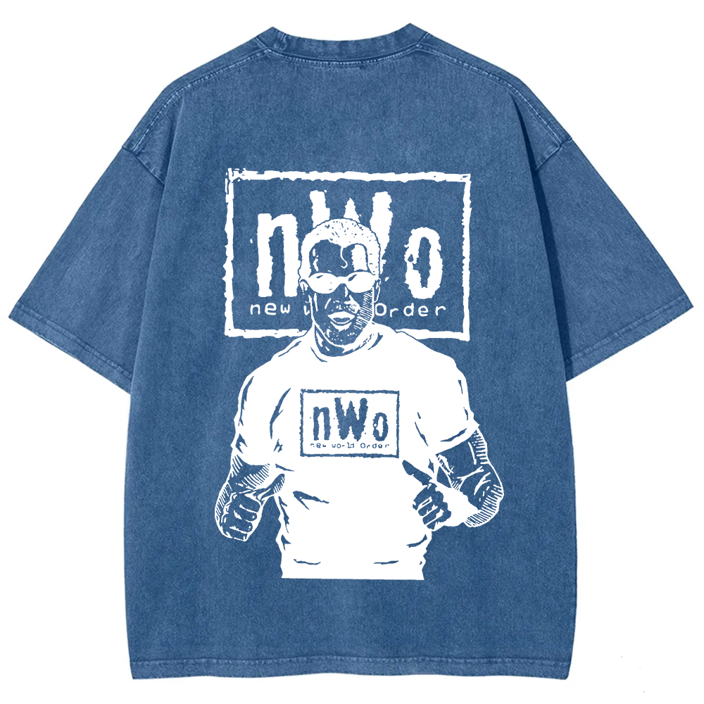 Wrestling Washed New World Order WWE t-Shirt