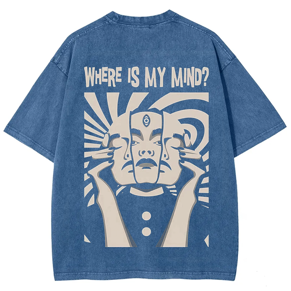Vintage Washed Pixies Where Is My Mind t-Shirt