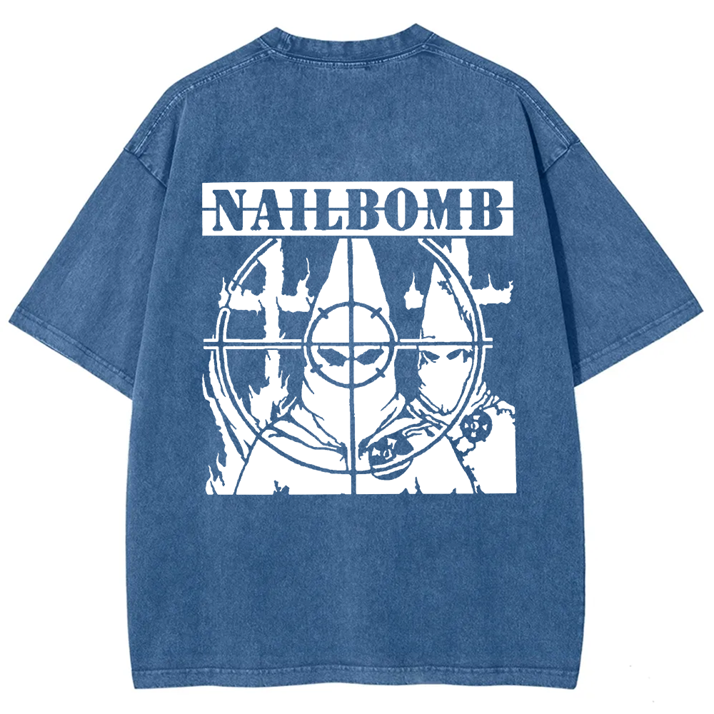 Nailbomb Band Klan Hunter Vintage Washed t-Shirt
