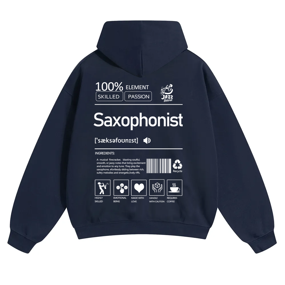Saxophonist Unisex  Hoodie wearishow