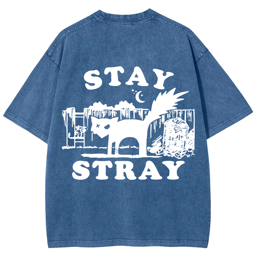 Stray Cat Funny Retro Graphic Unisex Classic t-Shirt