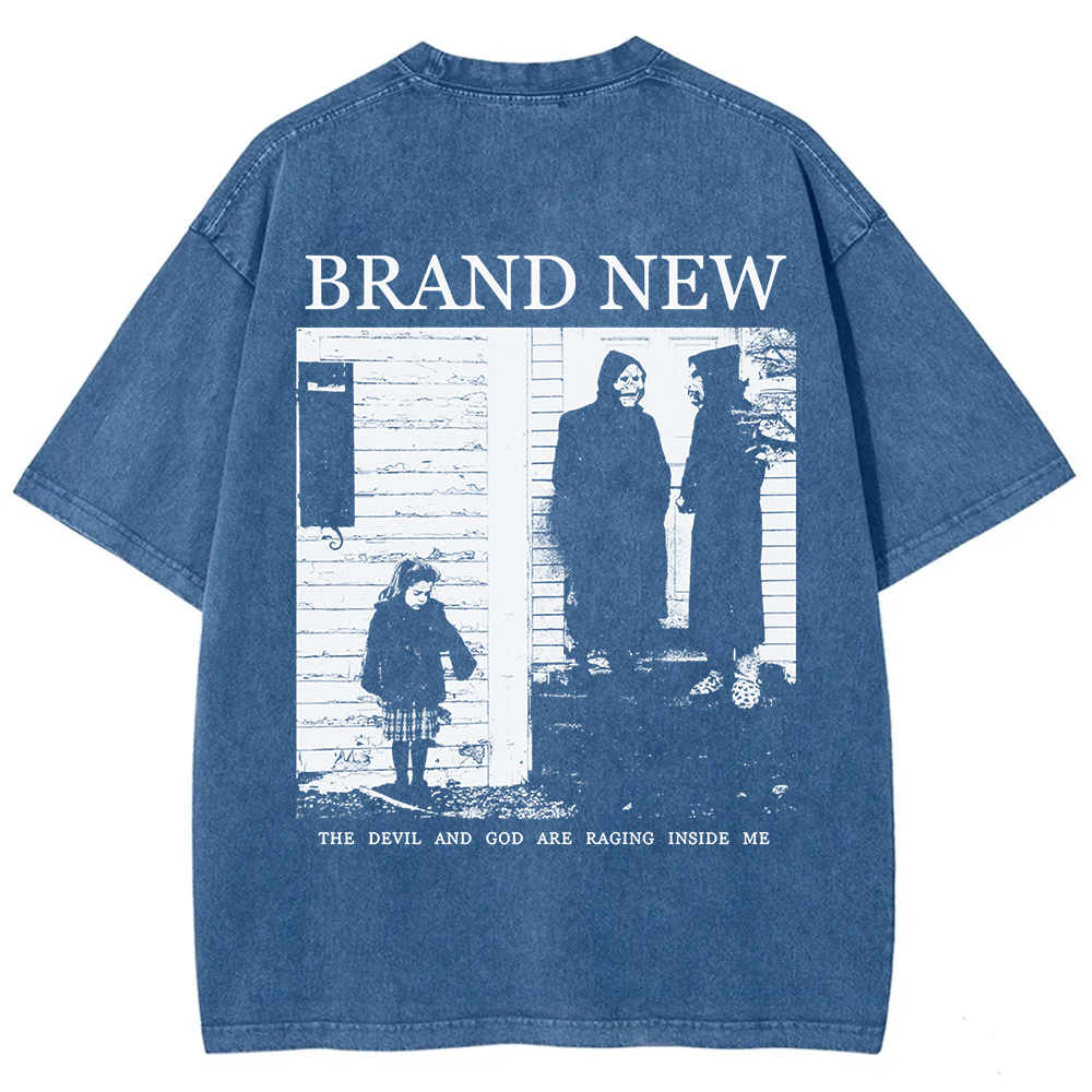 Washed Brand New Band t-Shirt