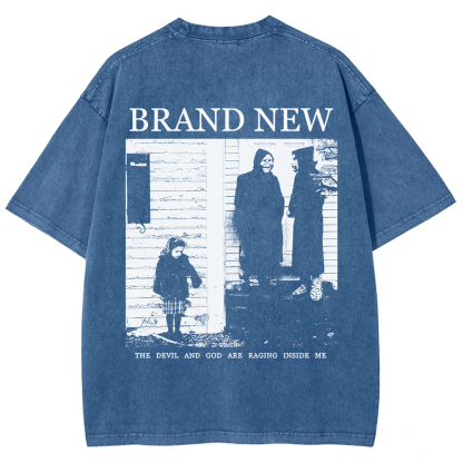 Washed Brand New Band t-Shirt