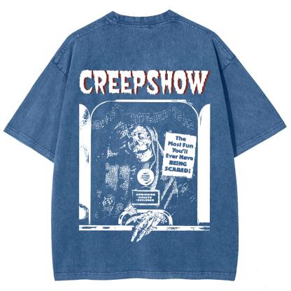 Unisex Washed  Creepshow Horror Movie t-Shirt
