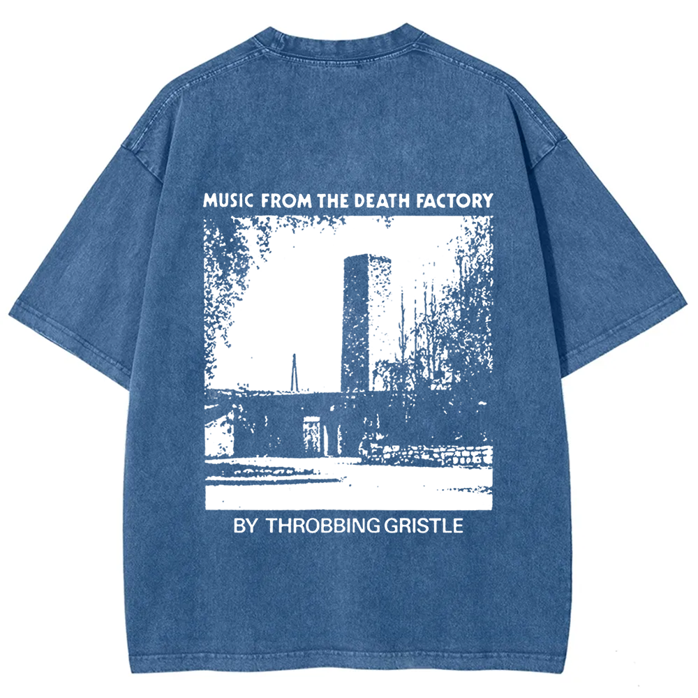 Music From The Death Factory - Throbbing Gristle Band t-Shirt