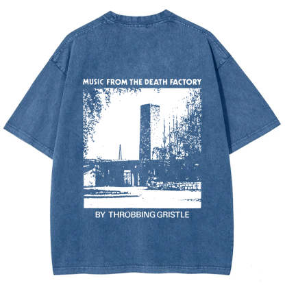 Music From The Death Factory - Throbbing Gristle Band t-Shirt