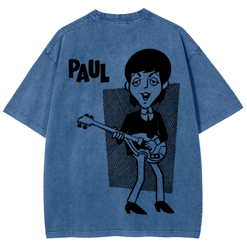 Paul McCartney Musicians Washed t-Shirt