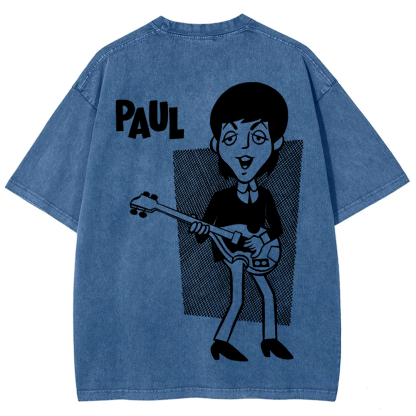 Paul McCartney Musicians Washed t-Shirt
