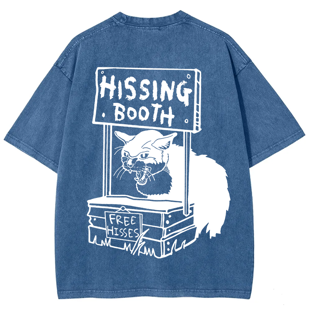 Unisex Cat pattern print t-Shirt