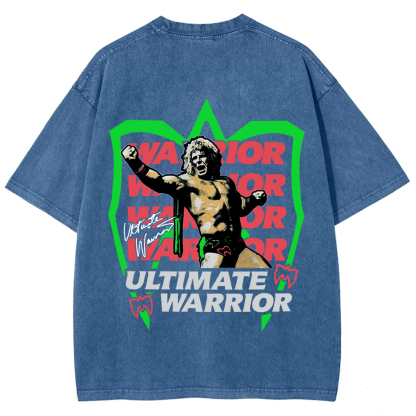 WWE Ultimate Warrior Wrestling Casual Printed t-Shirt