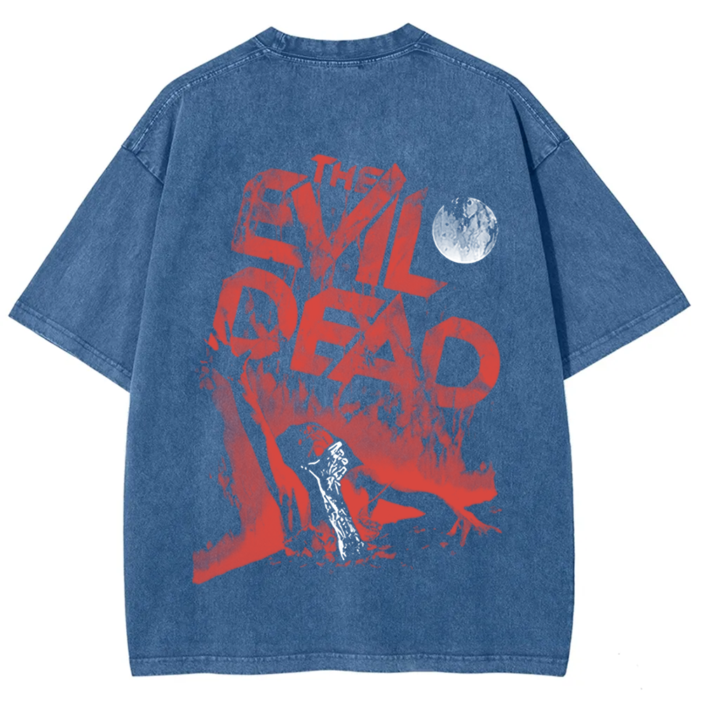Unisex Vintage Washed  Evil Dead t-Shirt