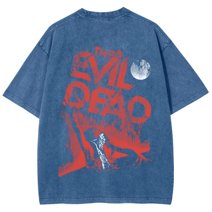 Unisex Vintage Washed  Evil Dead t-Shirt