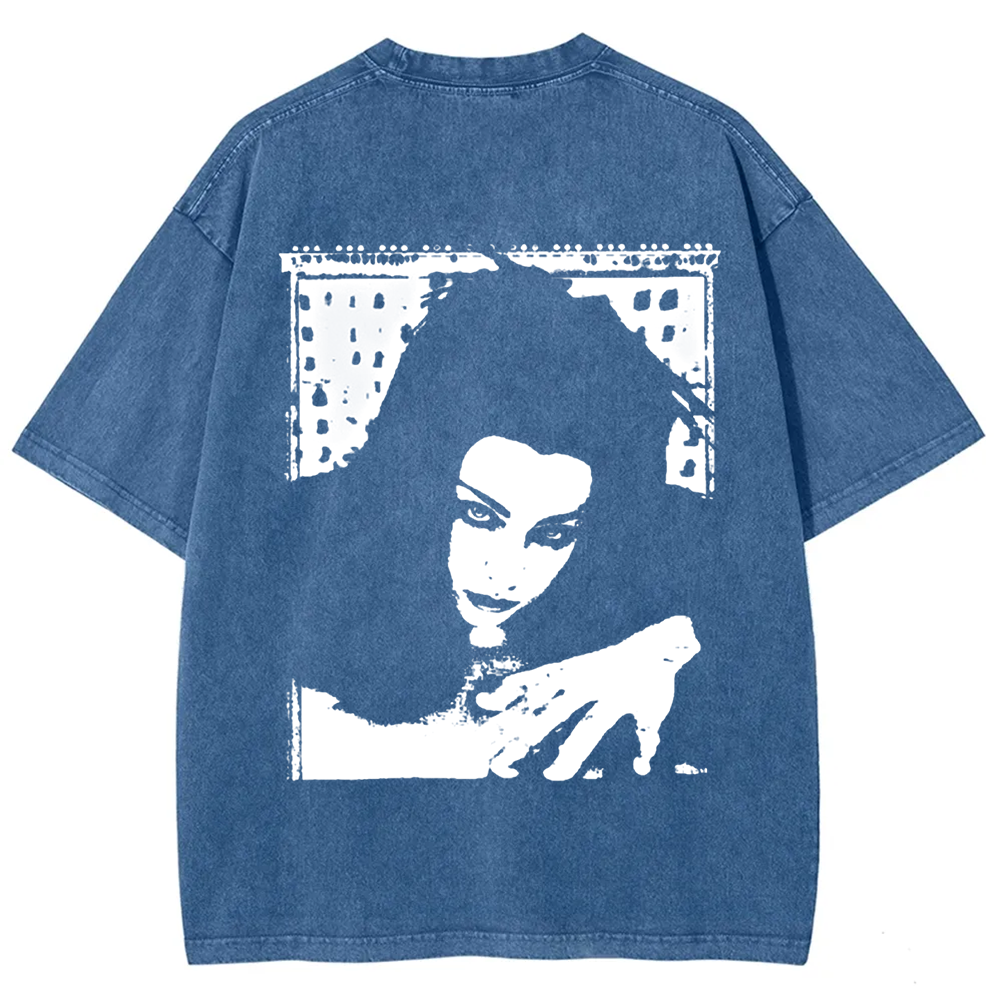 Unisex Vintage Washed Amy Lee Singer t-Shirt