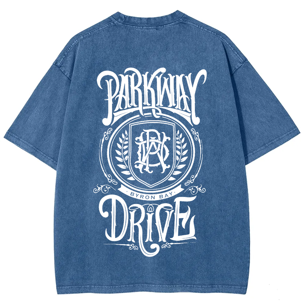 Unisex Vintage Washed  Parkway Drive Band t-Shirt