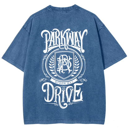 Unisex Vintage Washed  Parkway Drive Band t-Shirt