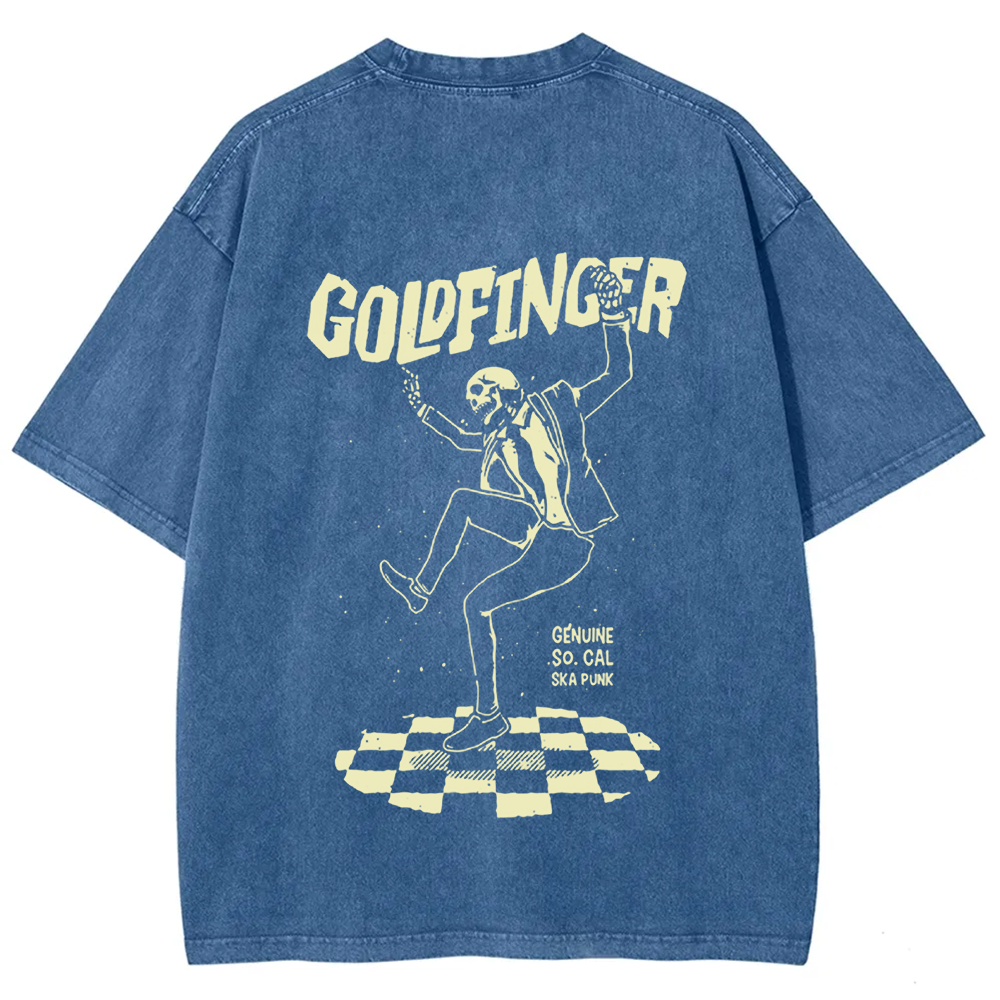 Unisex Vintage Goldfinger Band t-Shirt