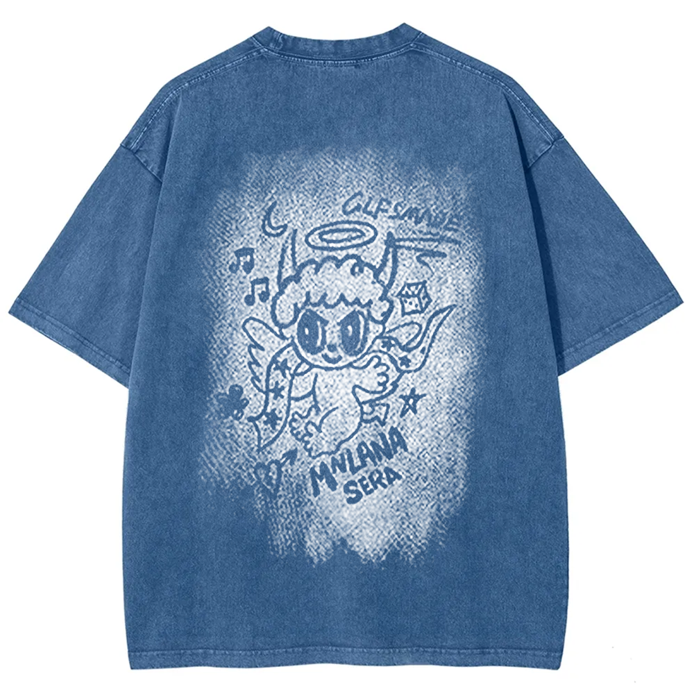 Unisex Vintage Angel Graphic t-Shirt