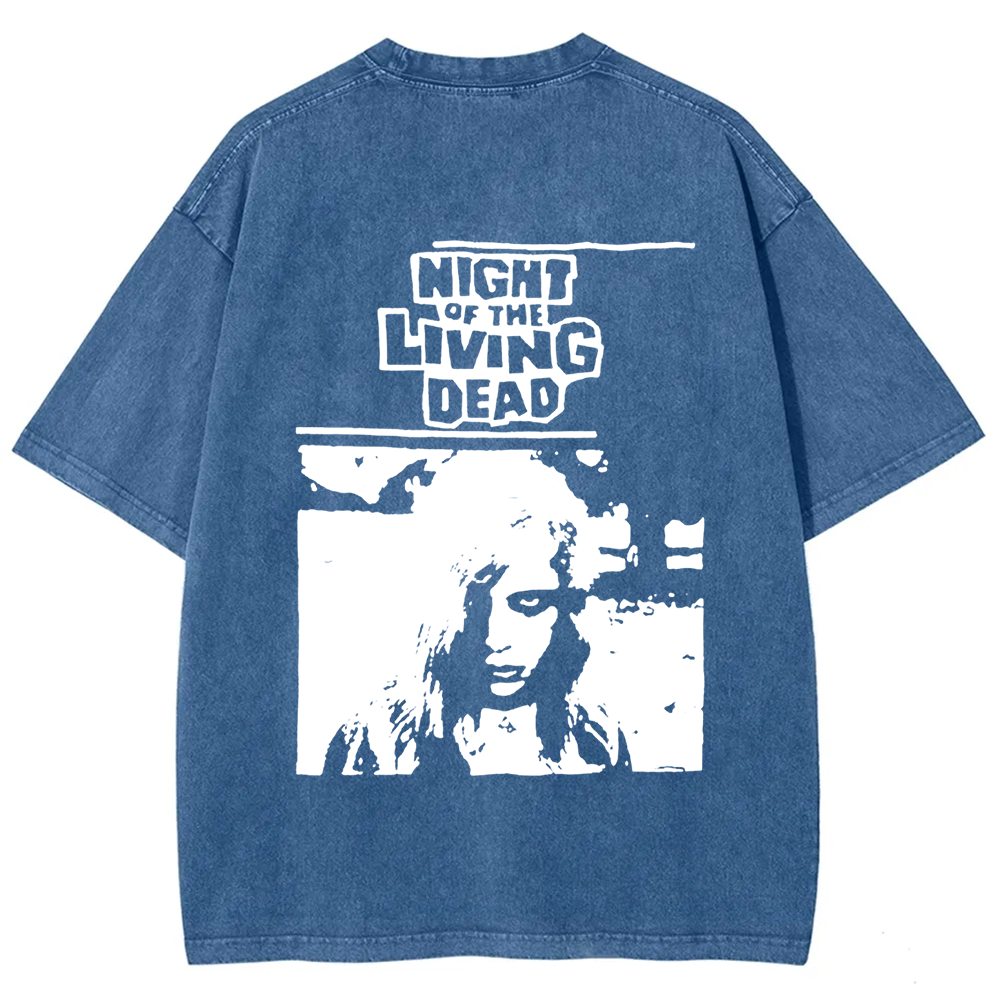 Unisex Vintage  Night of the living dead 1990 horror movie t-Shirt