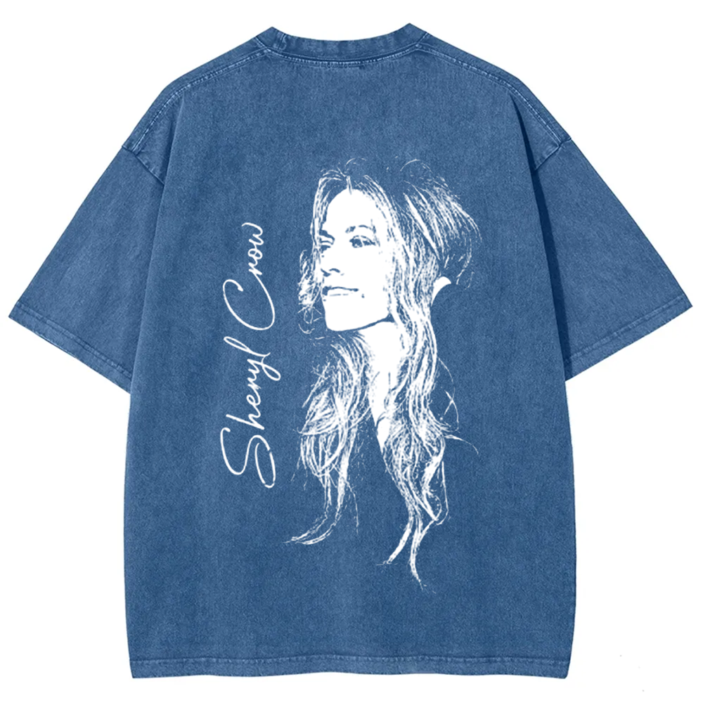 Unisex Vintage  Sheryl Crow Singer t-Shirt