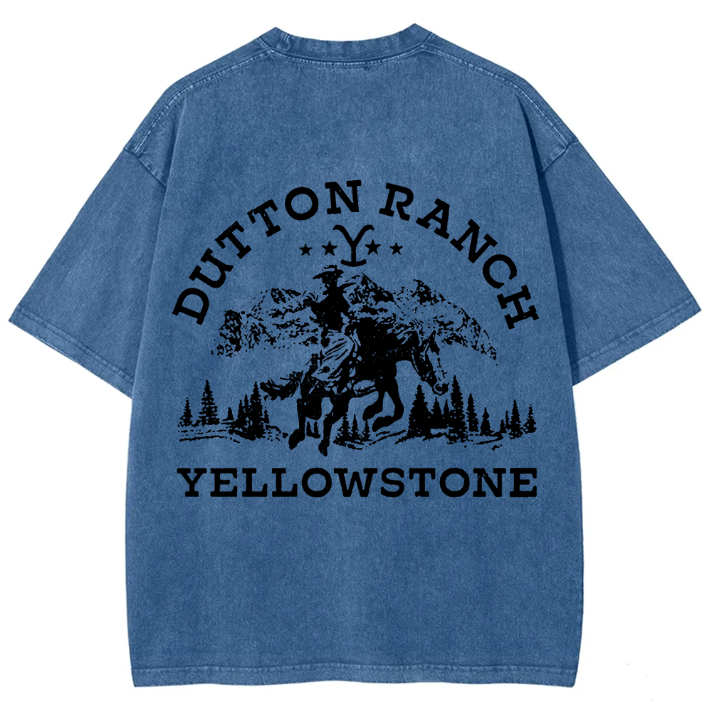 Unisex Vintage Yellowstone TV Series Casual Printed t-Shirt