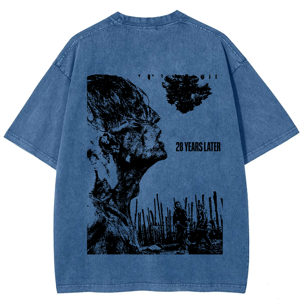 Unisex Vintage  28 years later horror movie 2025 t-Shirt