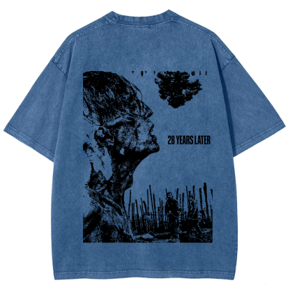 Unisex Vintage  28 years later horror movie 2025 t-Shirt