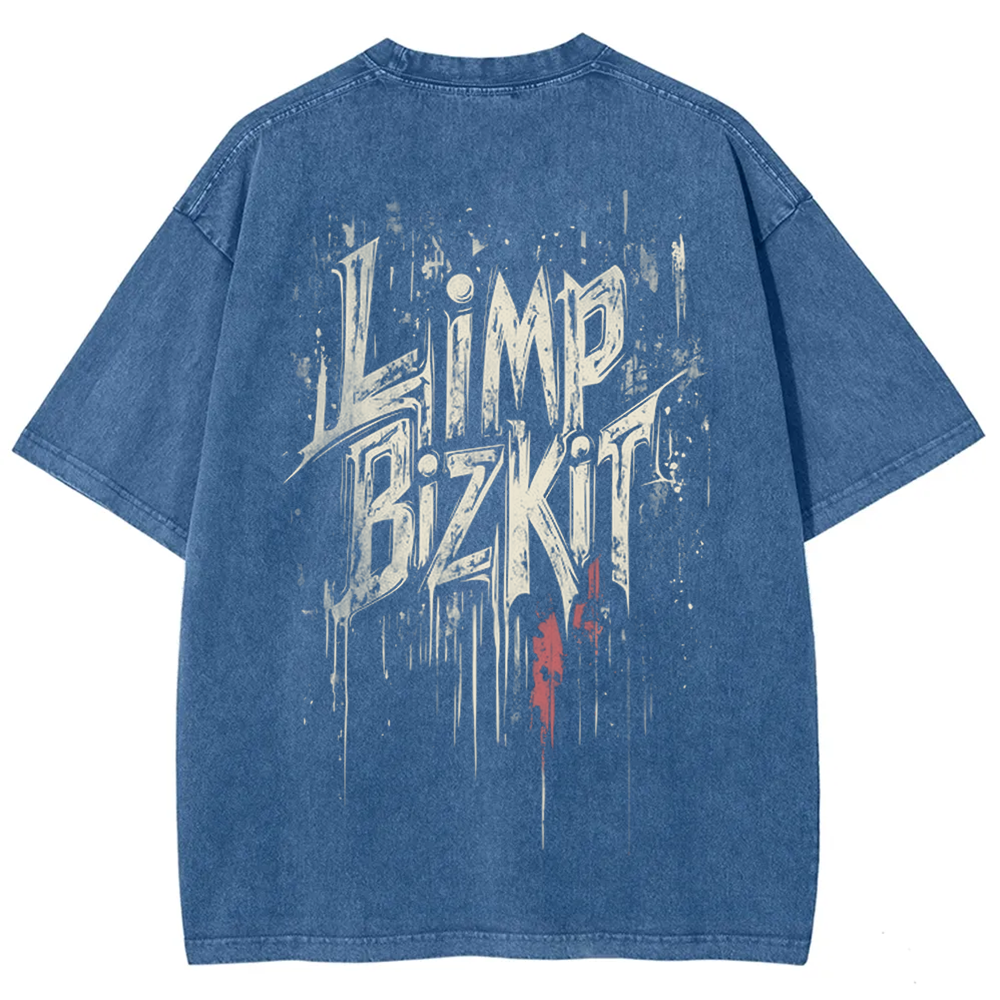 Unisex Vintage  Limp Bizkit Band  t-Shirt