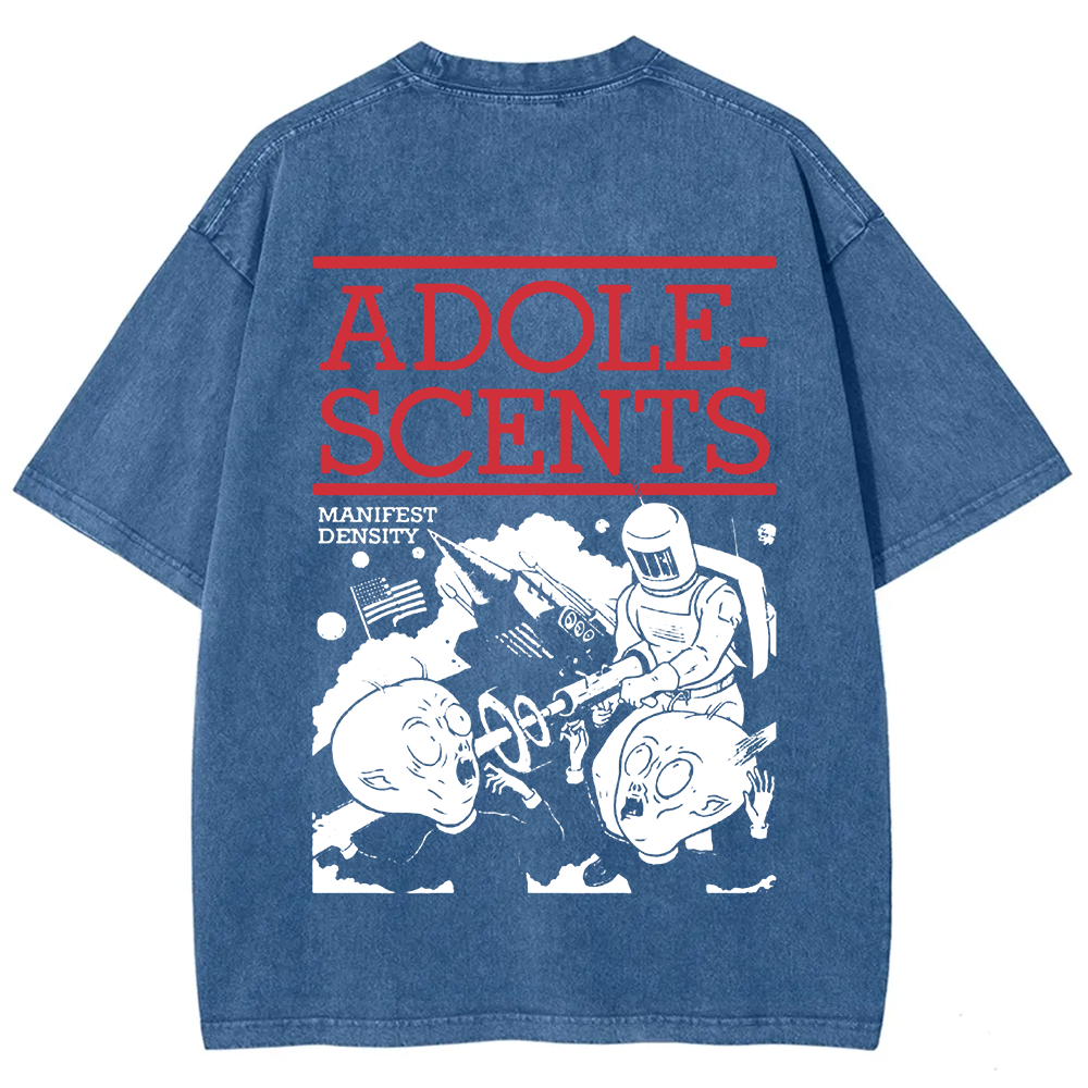 Unisex Vintage  Adolescents Band t-Shirt