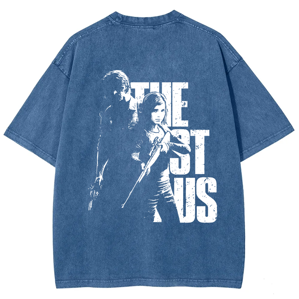 Unisex Vintage The Last of Us Horror Game Movie t-Shirt