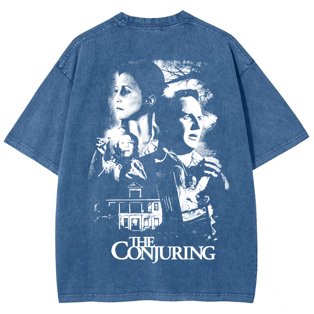 Unisex Vintage The Conjuring Horror Movie t-Shirt