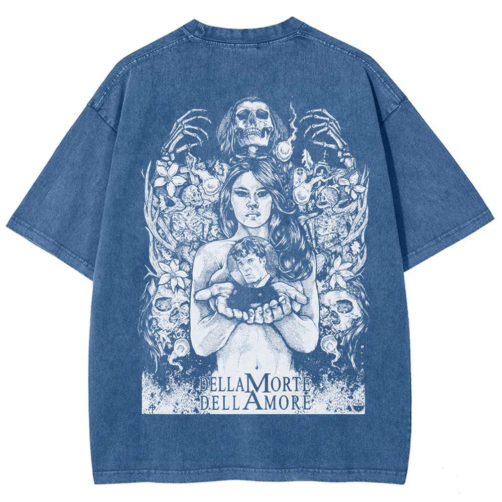 Unisex Vintage Cemetery Man(1994) Horror Movie t-Shirt