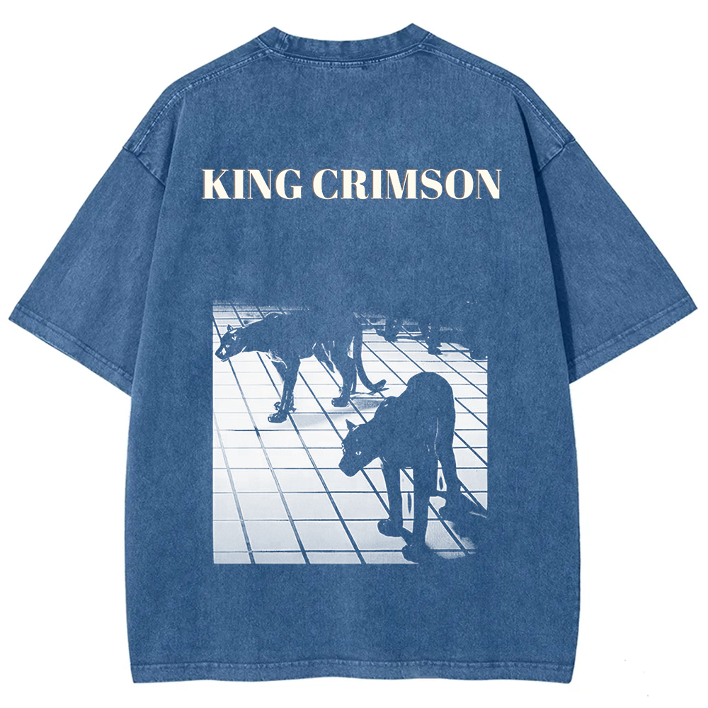 Unisex Vintage King Crimson Band t-Shirt