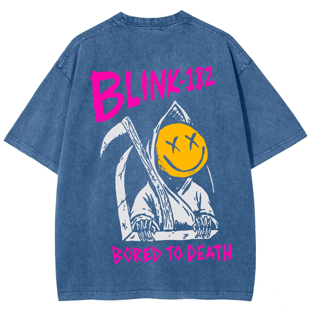 Unisex Vintage Blink 182 Band t-Shirt