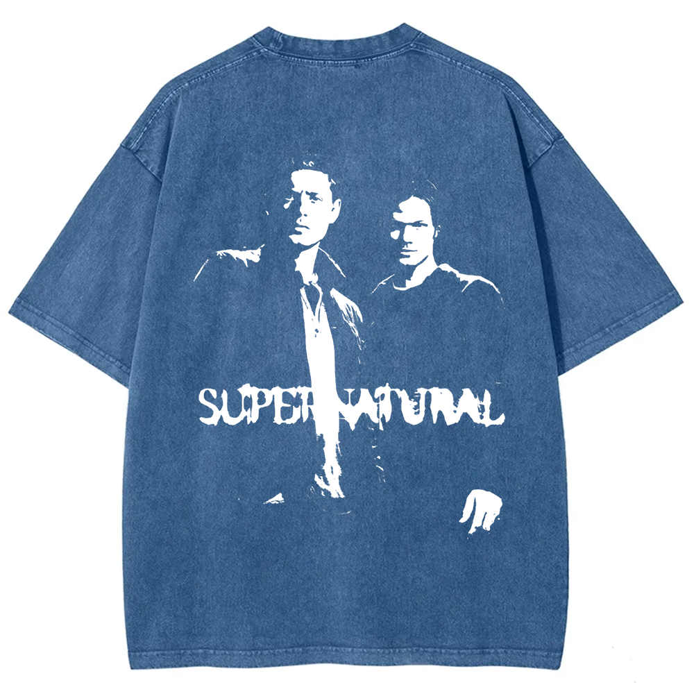 Unisex Vintage  Supernatural TV show t-Shirt