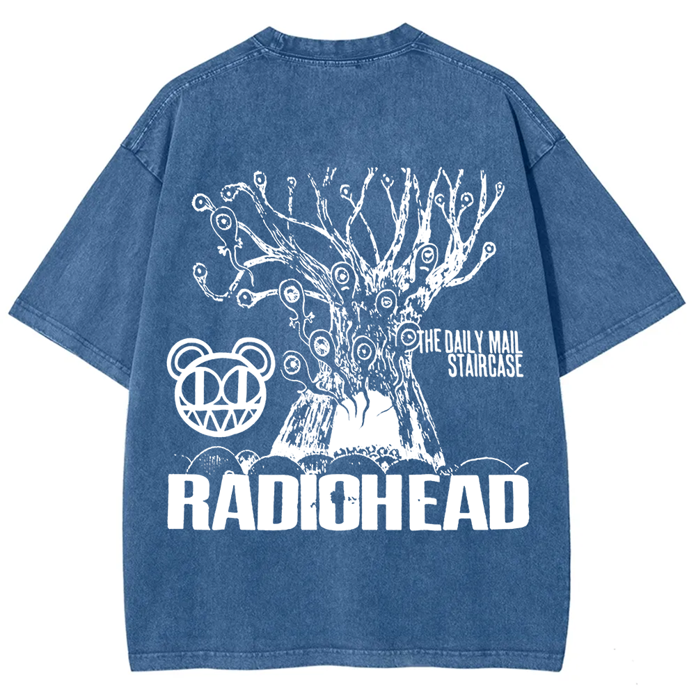 Unisex Vintage  Radiohead Band t-Shirt