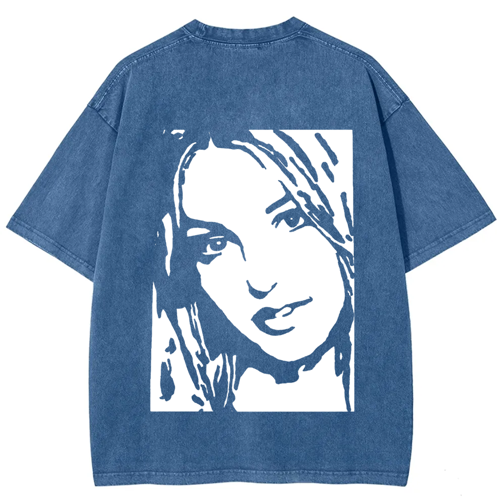 Unisex Vintage  Britney Singer  t-Shirt