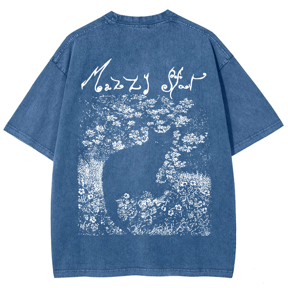 Unisex Vintage  Mazzy Star Band t-Shirt